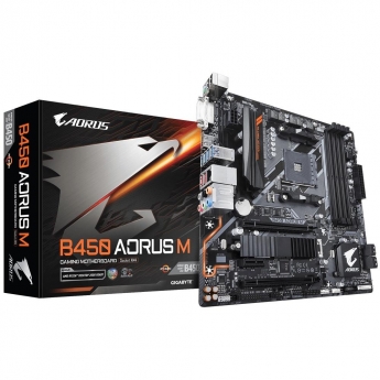 PLACA MAE GIGABYTE B450M AORUS AMD AM4 MATX DDR4