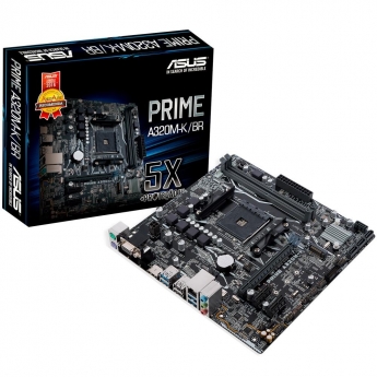 PLACA-MÃE ASUS PRIME A320M-K AMD AM4 MATX DDR4