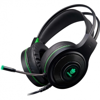 FONE HEADSET GAMER EVOLUT EG301 TÊMIS C FIO VERMELHO OU VERDE